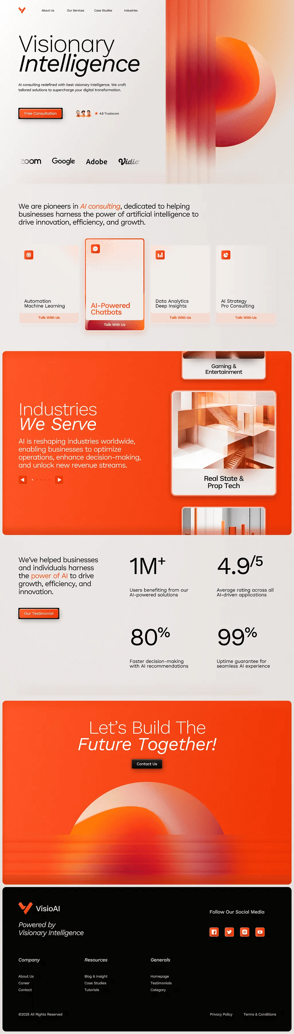 AI Website Builder Demo