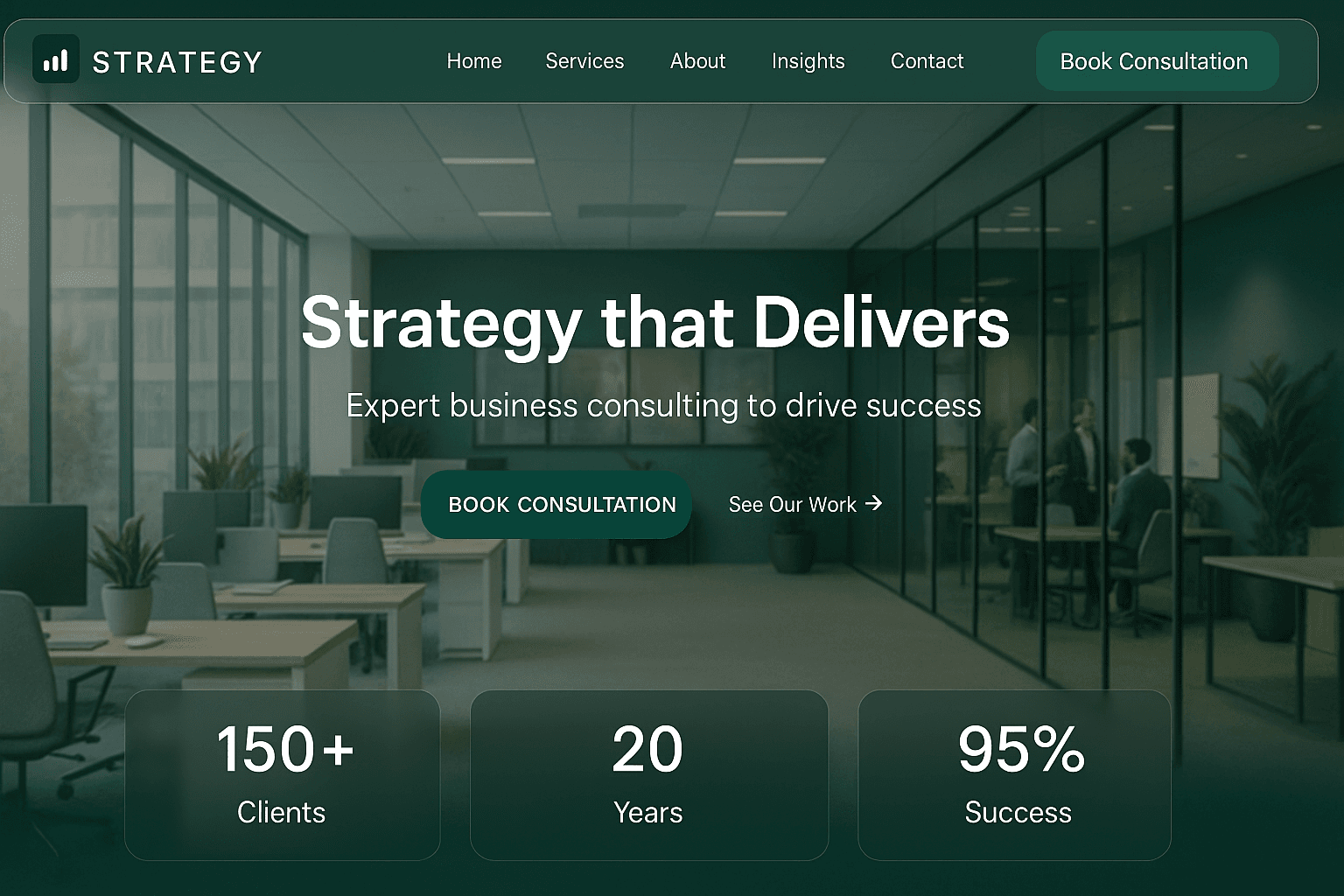 Spark Creative website screenshot